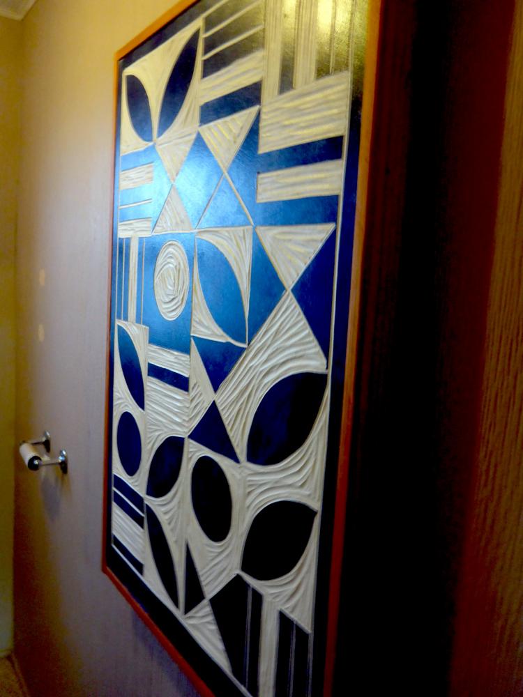 untitled blue painting